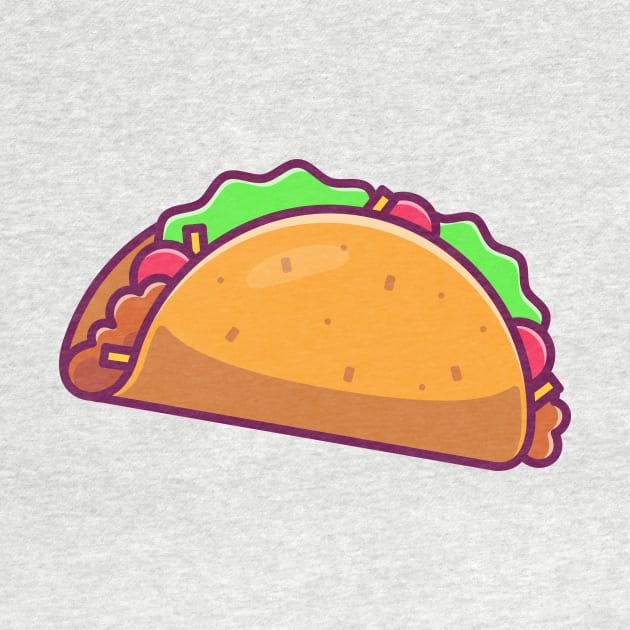 Taco Cartoon Illustration by Catalyst Labs